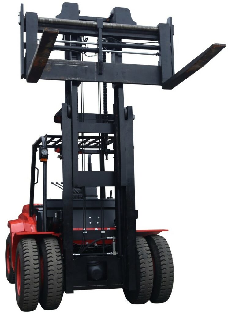 фото Дизельный погрузчик EP CPCD70T8 2F350 (3500 мм) Mitsubishi S6S